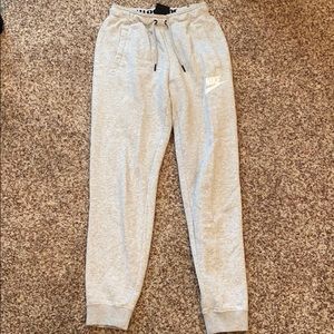 Light Grey Heather Nike Joggers